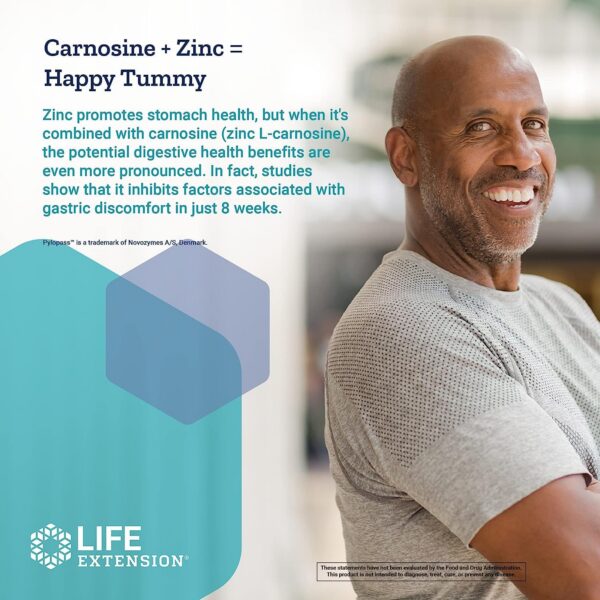 Gastro-Ease con zinc L-carnosina y Pylopass
