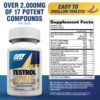Version 1.0.0 Etiqueta frontal de Testrol Gold ES
