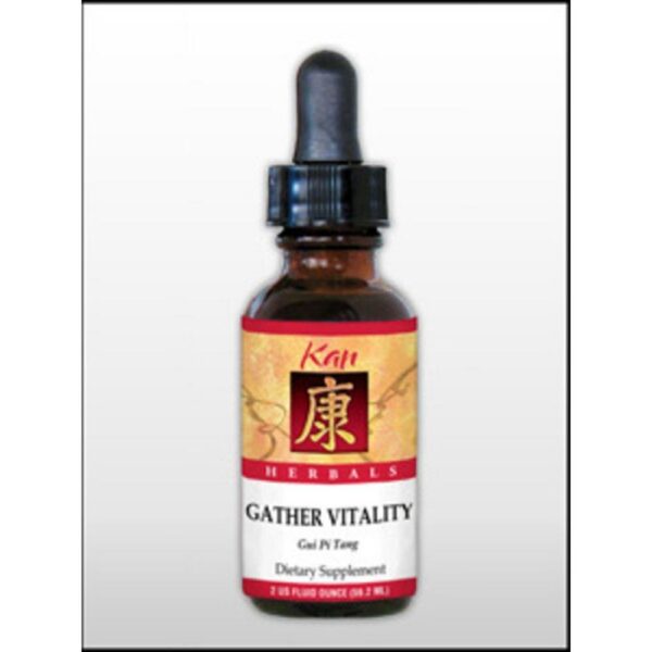 Gather Vitality Kan Herbals suplemento herbal 1 oz botella
