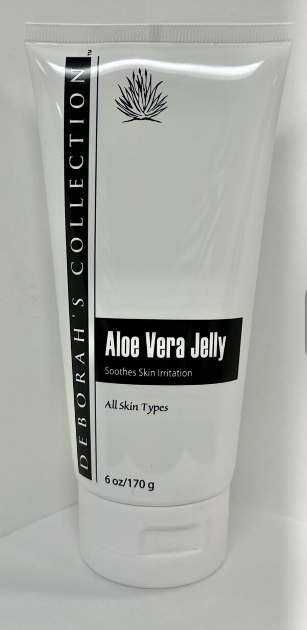 Version 1.0.0 Envase de gel aloe Deborah's Collection 6 oz para el cuidado de la piel