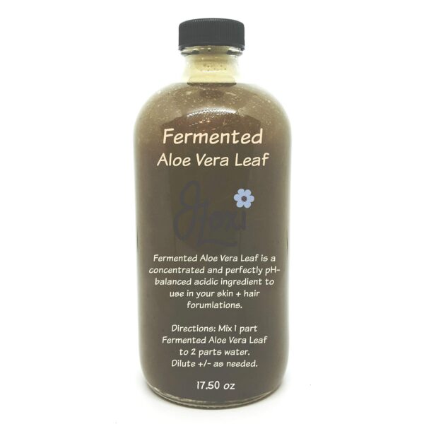gel de aloe vera fermentado para piel y cabello