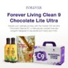 Botellas de gel de aloe vera Forever en kit de limpieza C9