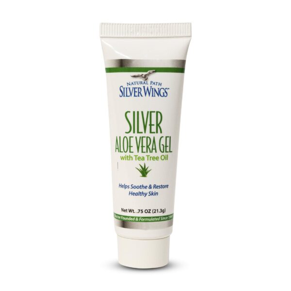 Gel calmante Natural Path Silver Wings con plata y aloe vera
