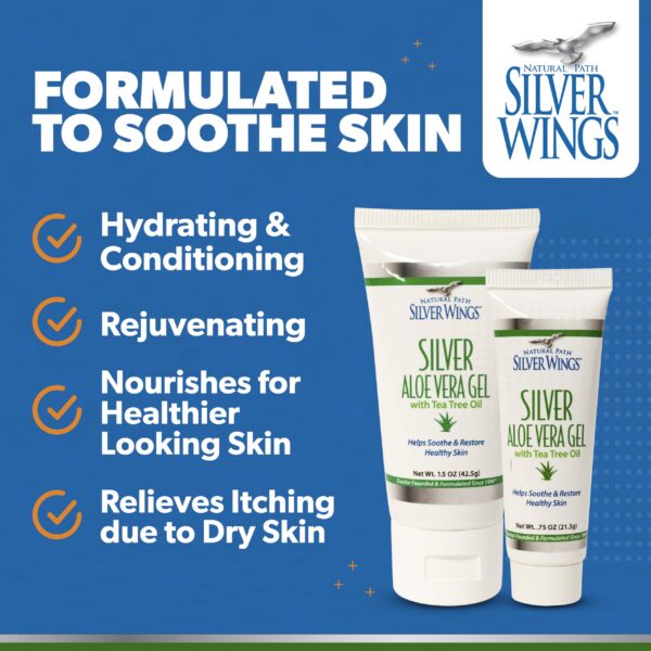 Gel de cuidado para la piel Natural Path Silver Wings