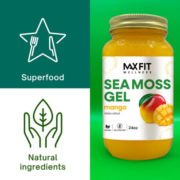 Gel de musgo de mar sin sabor para mezclar con comidas o batidos