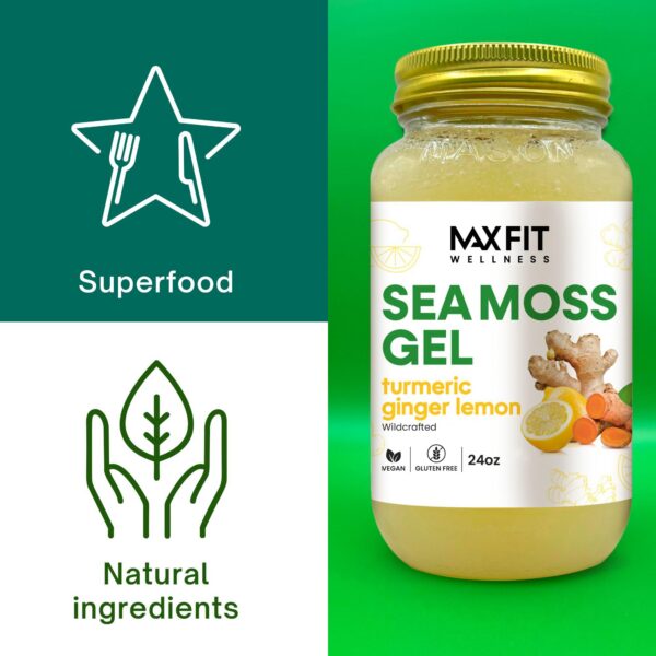Gel musgo marino MAX FIT en uso para piel
