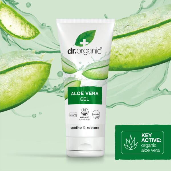 Gel natural aloe vera Dr Organic cuidado piel