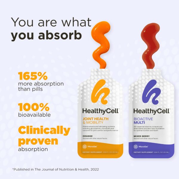 Version 1.0.0 Gel suplemento vitamínico para salud articular Healthycell