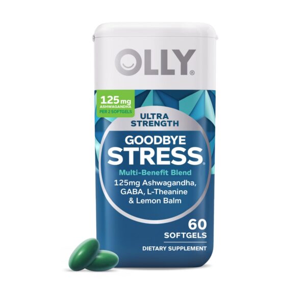 Gelatinas OLLY Ultra Goodbye Stress para relajación y manejo del estrés