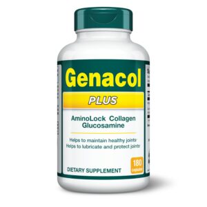 Genacol Plus frasco glucosamina y colágeno