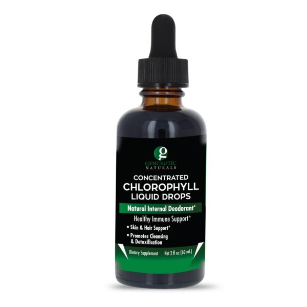 Genceutic Naturals gotas líquidas de clorofila botella 2oz