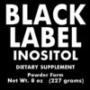 Generic Black Label suplemento polvo inositol 2.19 libras