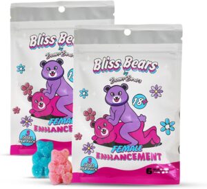 Generic Bliss Bears gomitas para mujeres paquete de dos frascos