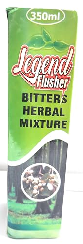 Version 1.0.0 Generic Legend Flusher Bitters antioxidante natural en botella