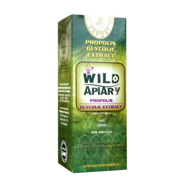 Frasco de propóleo verde brasileño de Generic Wild Apiary
