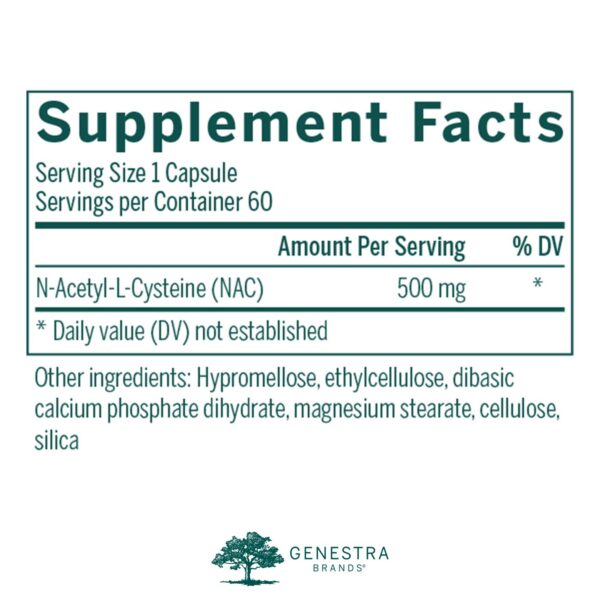 Version 1.0.0 Paquete Genestra Amino NAC 60 cápsulas veganas