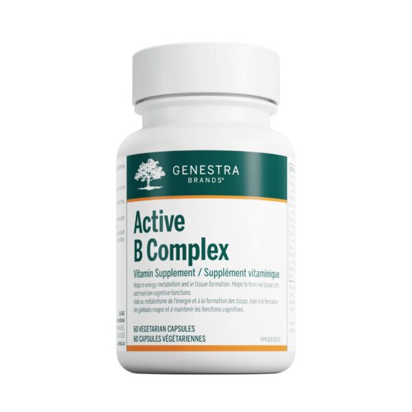 Genestra Brands Active B Complex caja frontal