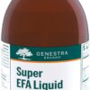 Version 1.0.0 Genestra Super EFA Liquid botella frente a etiqueta