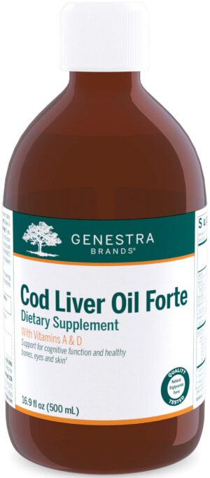 Genestra Cod Liver Oil Forte frasco