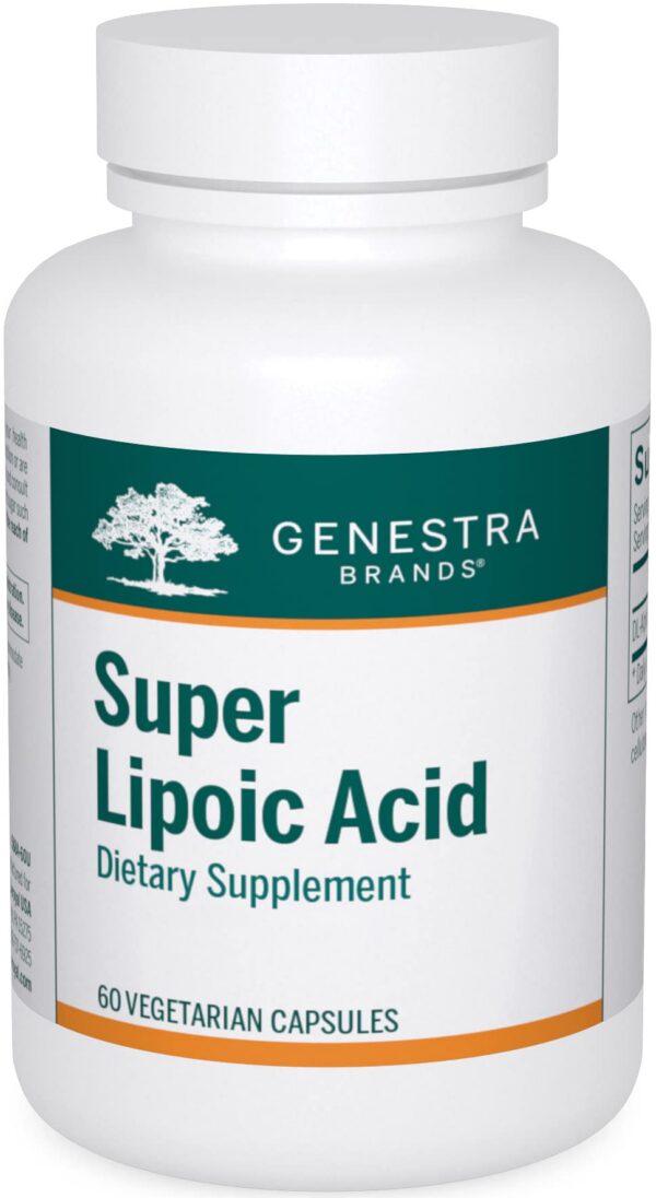 Frente de Genestra Super Lipoic Acid