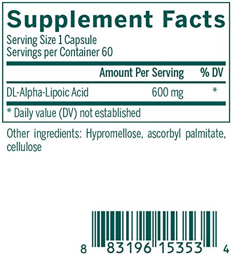 Etiqueta Genestra Super Lipoic Acid