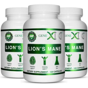 Version 1.0.0 Suplemento Genex Formulas Lions Mane 360 cápsulas