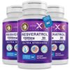 Frente de la botella Genex Formulas Resveratrol 1500 mg
