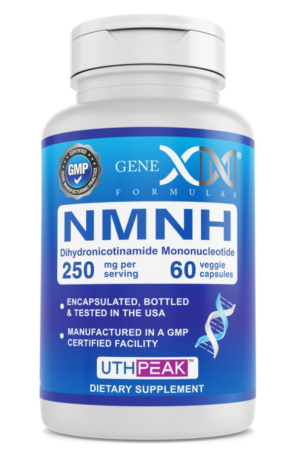 Frente de Genex NMNH 250 mg 60 cápsulas