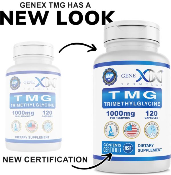 Version 1.0.0 Etiqueta Genex TMG 1000 mg