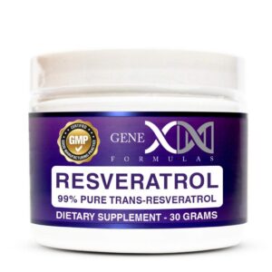 Genex Trans Resveratrol polvo micronizado frasco