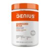Botella de Genius BCAA Powder y etiqueta