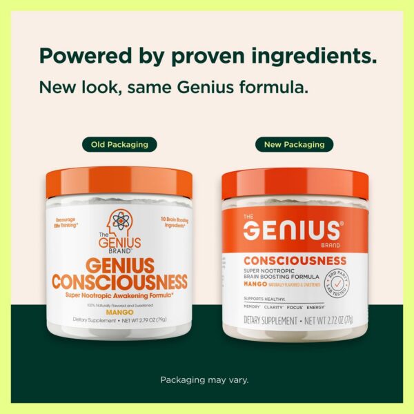 Etiqueta Genius Consciousness ingredientes