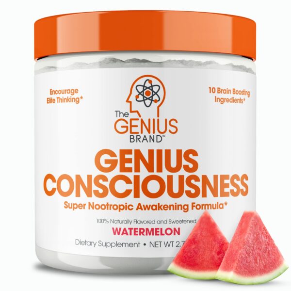 Genius Consciousness Super Nootrópico en polvo sabor sandía