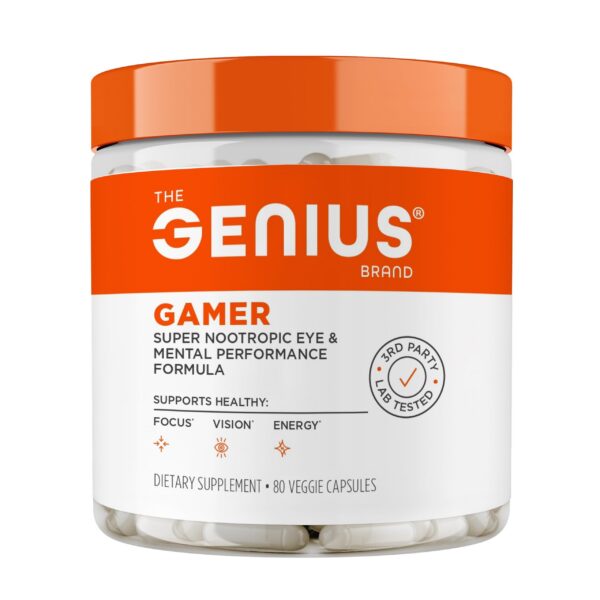 Genius Gamer frasco frontal detalle