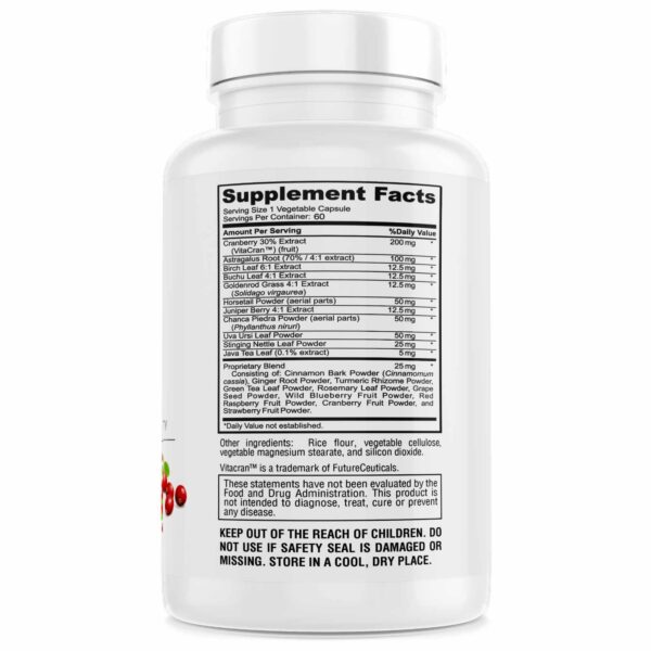 Suplemento Herbal para Detox renal y salud urinaria GENIUS HERBALS