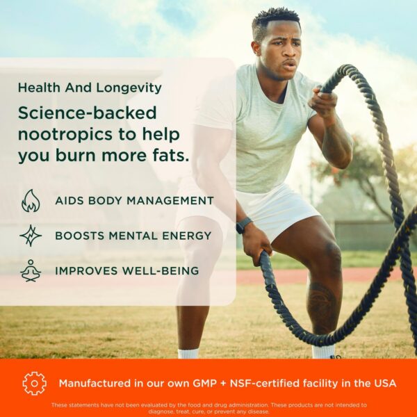 Etiqueta frontal del producto Genius Thermogenic Fat Burner