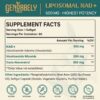 GENOBBELY NAD+ Liposomal composición