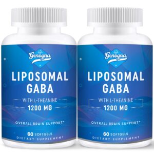 Frente del frasco Genogna GABA liposomal