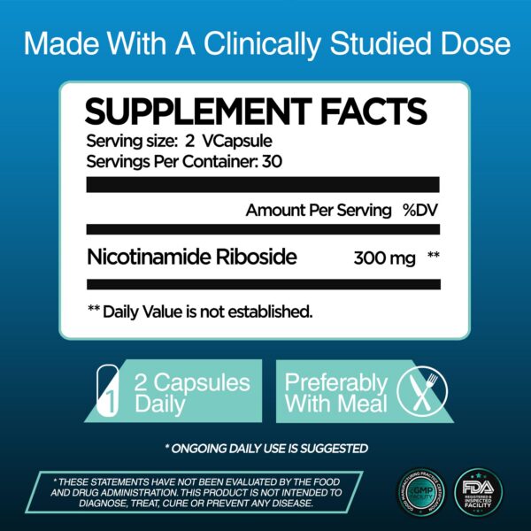 Version 1.0.0 GenuinePurity suplemento NR cápsulas presentación