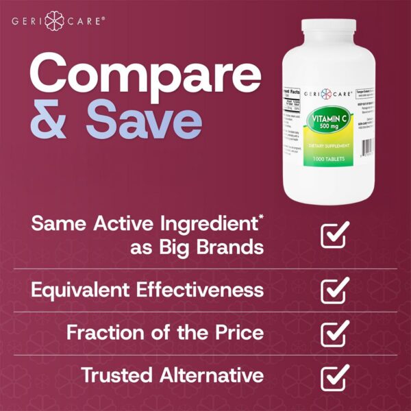 Etiqueta frontal de vitamina C