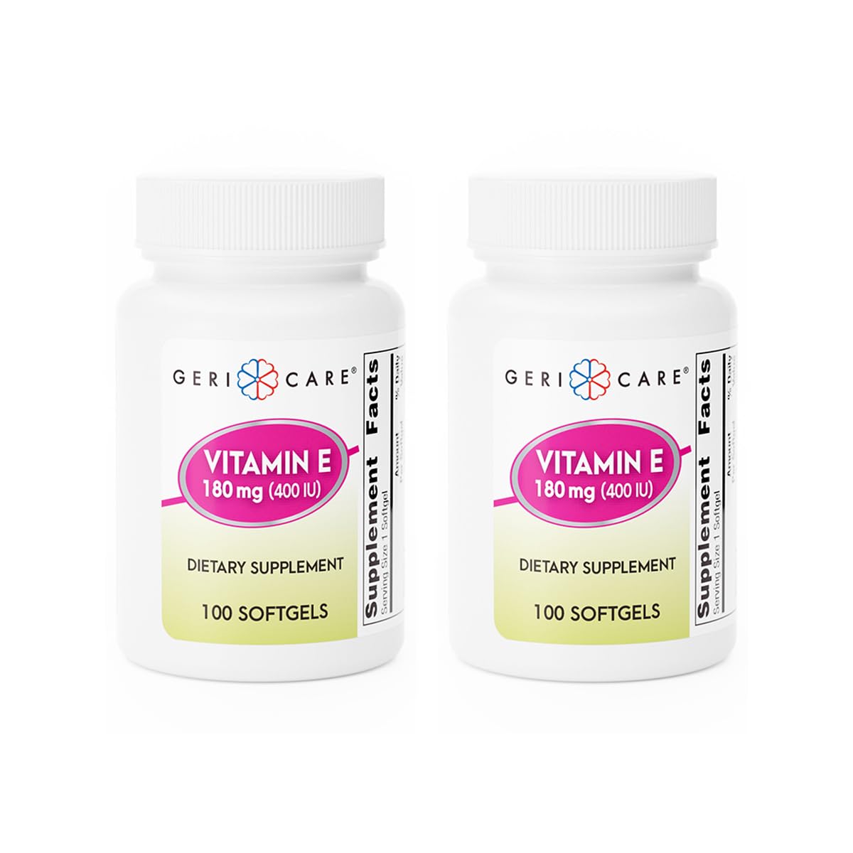 GeriCare Vitamin E, 400 IU