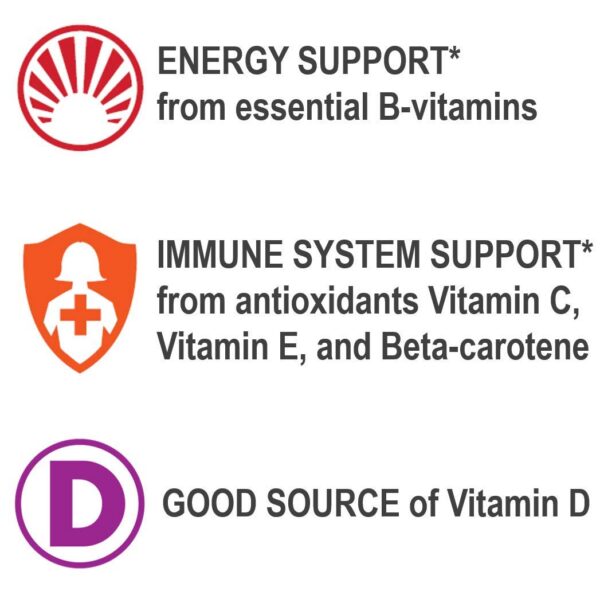 26 vitaminas y minerales esenciales en Geritol