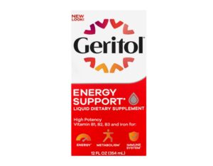 Version 1.0.0 Etiqueta frontal del Geritol líquido