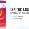 geritol líquido paquete 3 suplemento nutricional energía