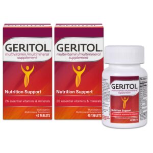 Geritol multivitamínico completo caja 40 tabletas