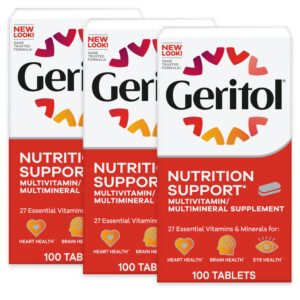 Version 1.0.0 Tabletas multivitamínicas Geritol en blíster