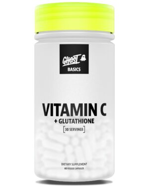 GHOST Basics vitamina C y glutatión suplemento inmunológico 60 cápsulas