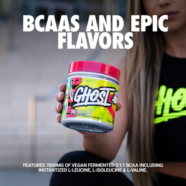 Envase de GHOST BCAA Lemon Crush