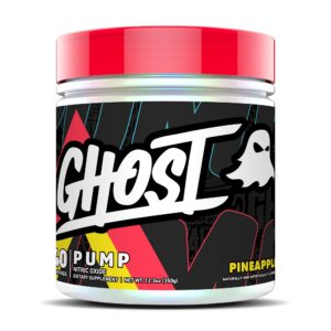 GHOST Pump polvo piña frente de envase