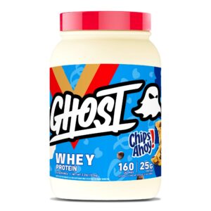Frente del envase GHOST Whey Chips Ahoy